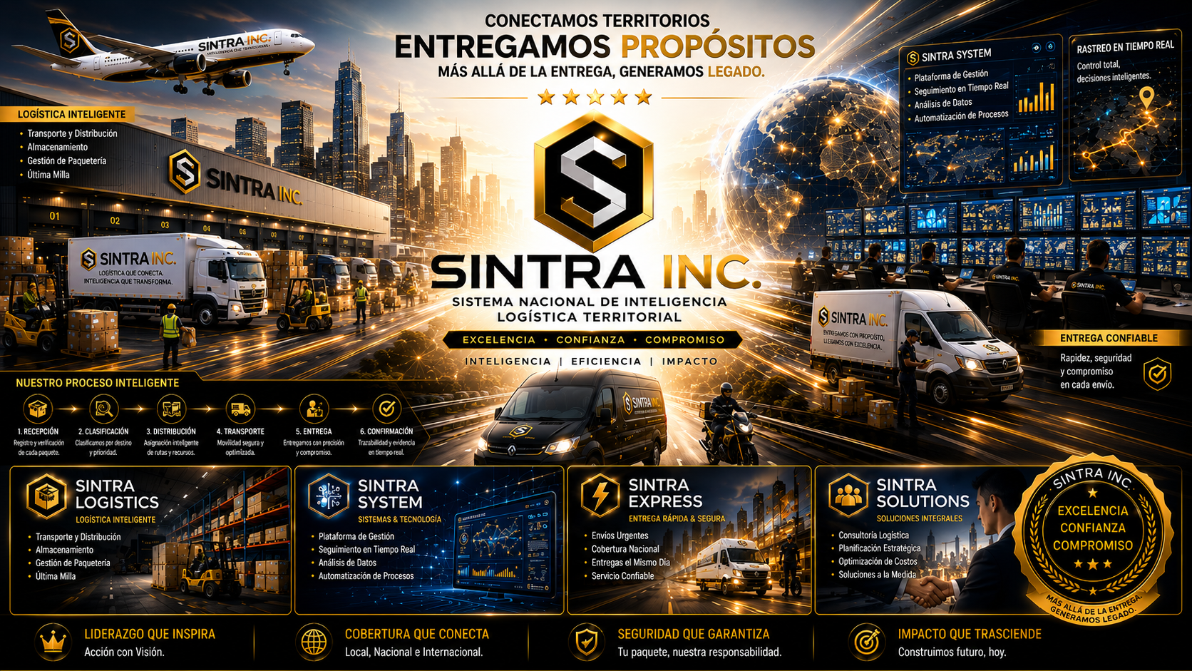 SINTRA INC. — Sistema Nacional de Inteligencia Logística Territorial